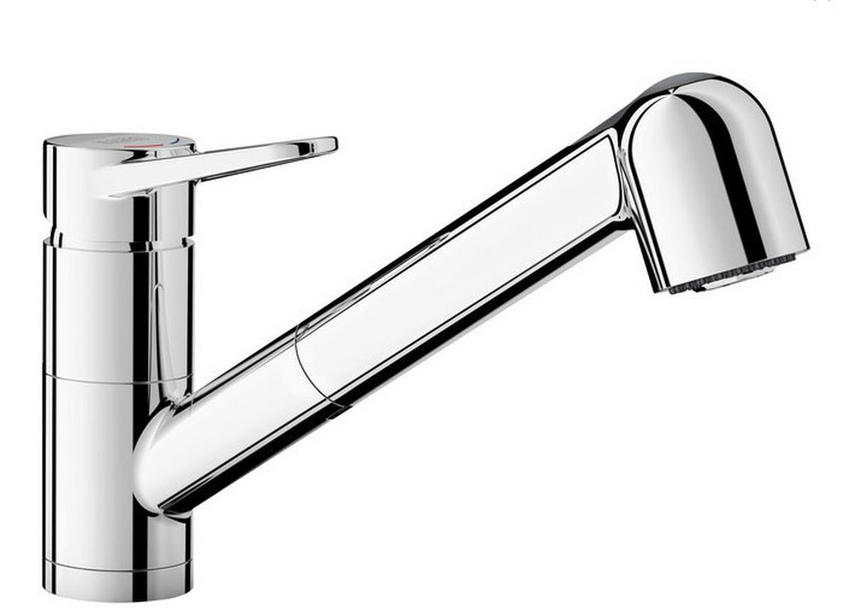 KÜCHENARMATUR 526418  - Chromfarben, Design, Metall (5,5/18/24,4cm) - Blanco