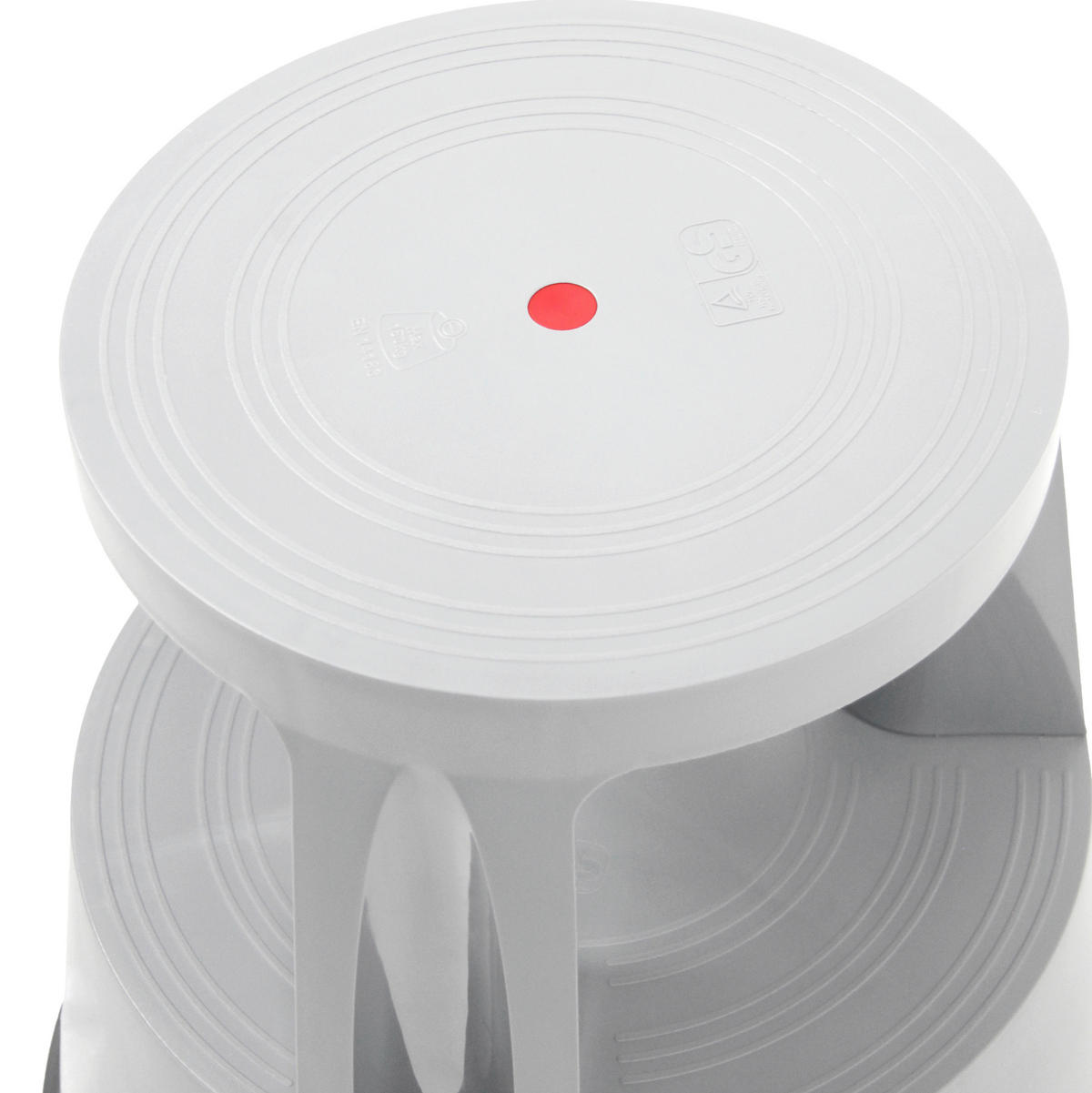 PALL  - ljusgrå, Modern, plast (48/43/48cm) - MID.YOU