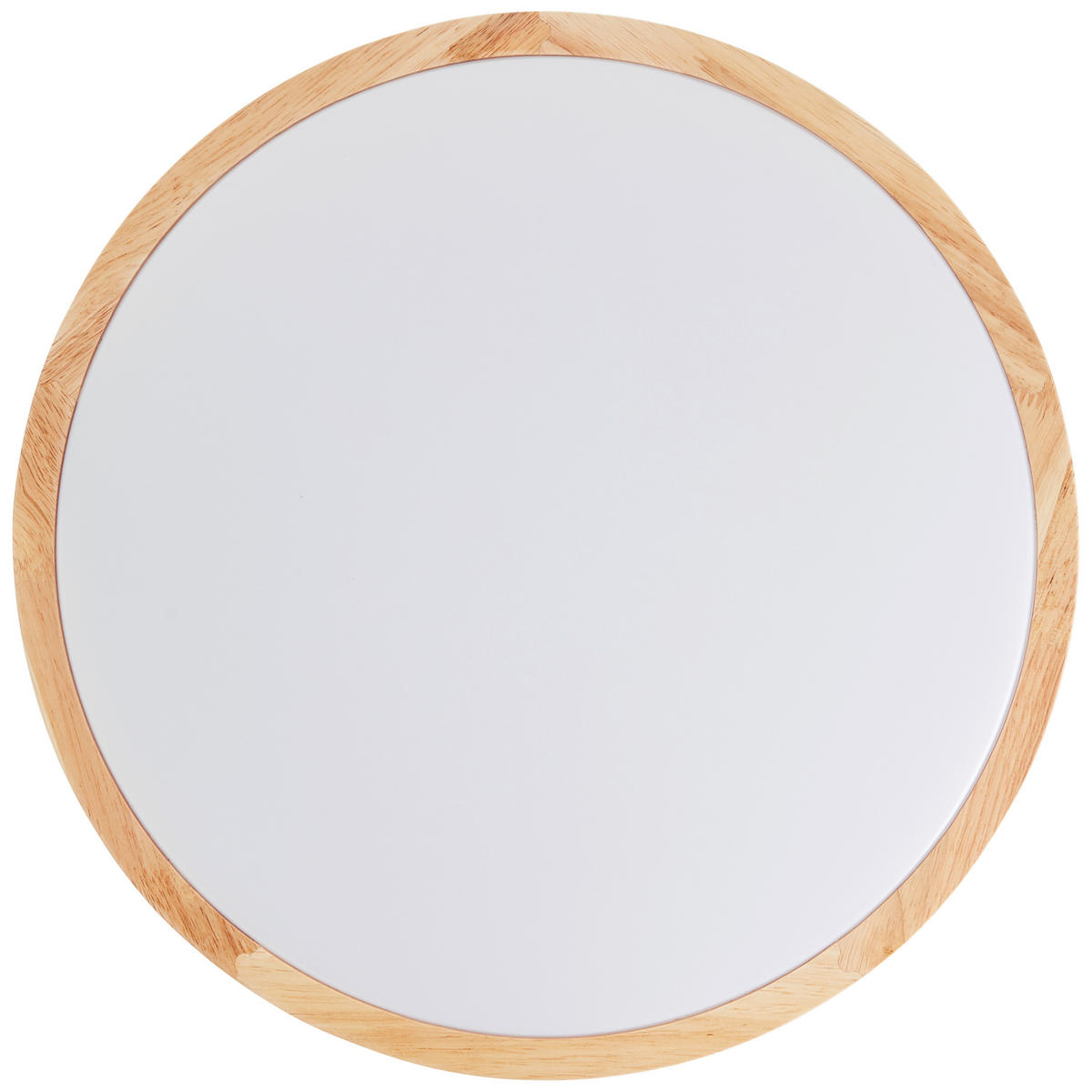 LED-DECKENLEUCHTE 38/9 cm   - Braun/Weiß, Natur, Holz/Kunststoff (38/9cm) - Brilliant