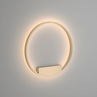 VÄGGLAMPA Modern 60/5 cm   - mässingsfärgad, Trend, metall (60/5cm) - MAYTONI