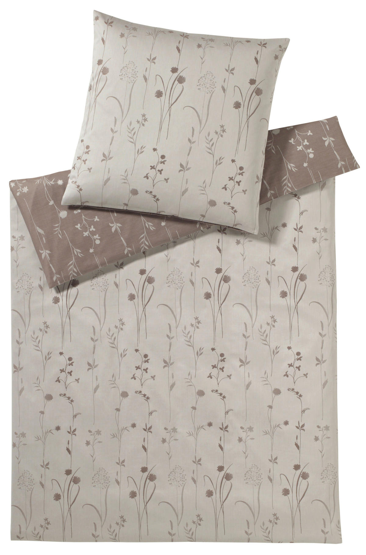 POSTELJNINA PROVENCE 200/200 cm žakar rdečerjava  - rdečerjava, Konvencionalno, tekstil (200/200cm) - Elegante