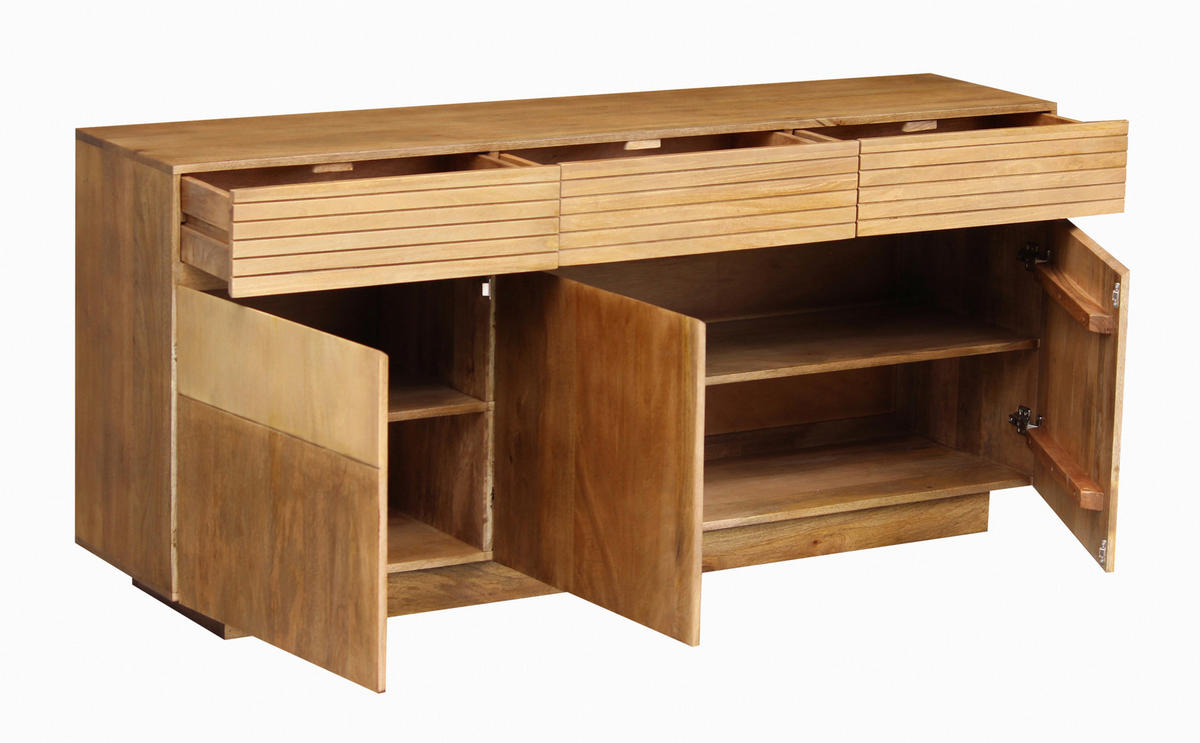 SIDEBOARD  in 170/77/40 cm  - Hellbraun/Naturfarben, Natur, Holz (170/77/40cm) - Livetastic