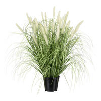 KUNSTPFLANZE 65 cm  - Creme/Schwarz, Basics, Kunststoff (65cm)