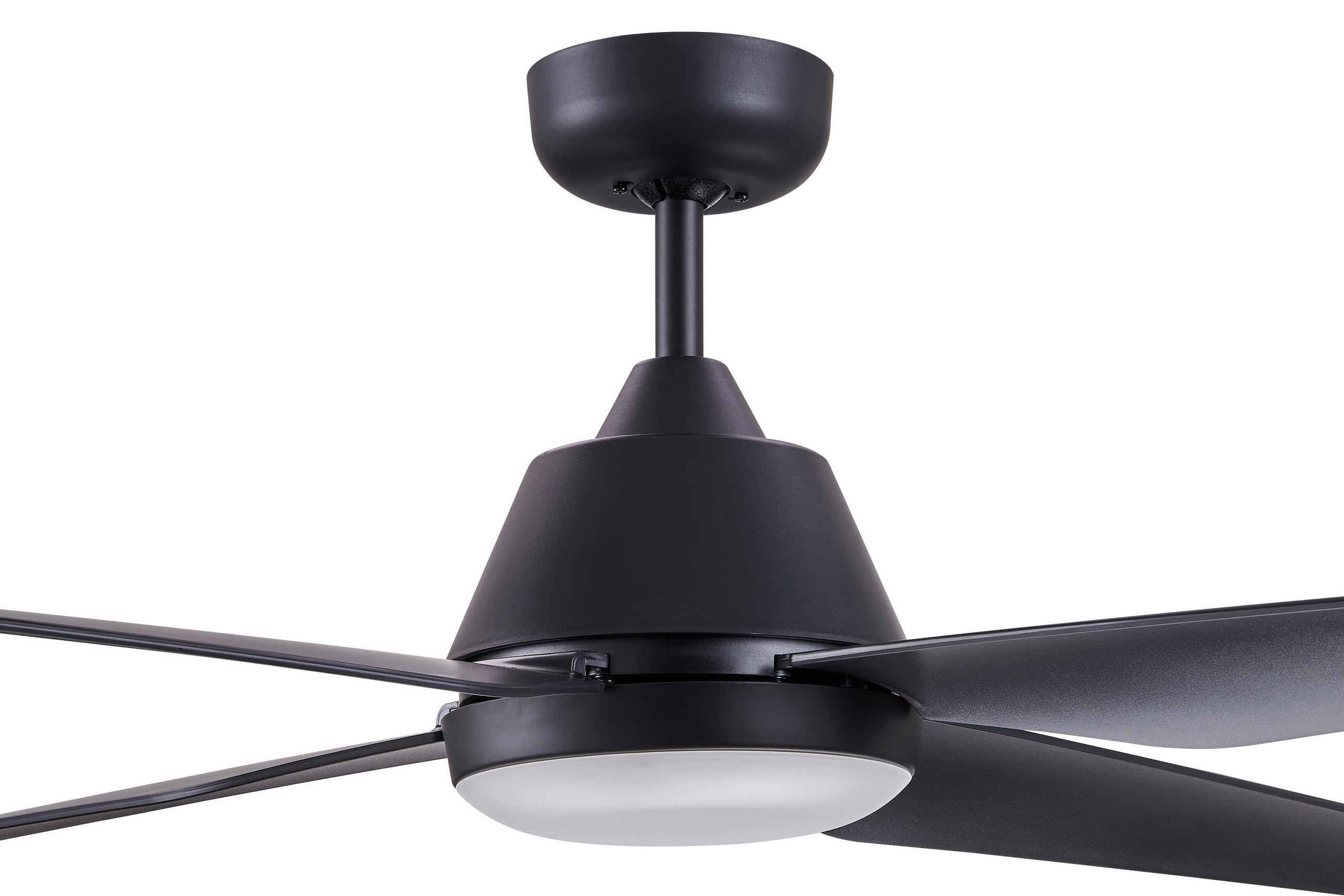 DECKENVENTILATOR LUCCI AIR ARIA 122/33 cm   - Schwarz, Design, Kunststoff (122/33cm) - P & B