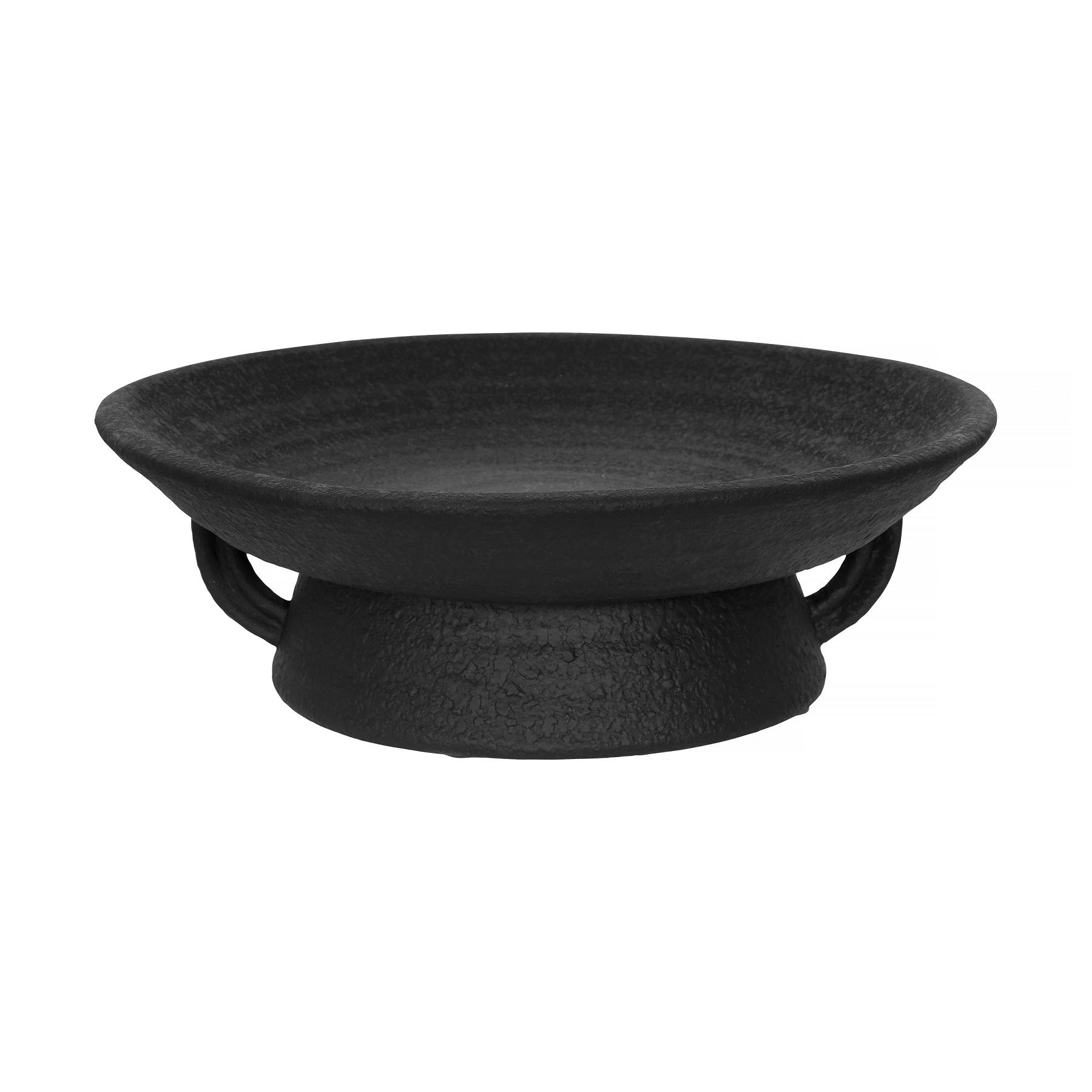 DEKORATIONSFAT - svart, Design, keramik (35/12cm)