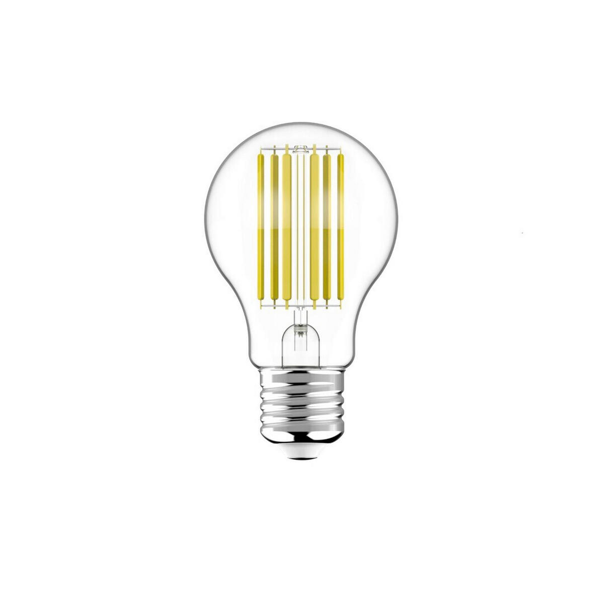 LED FILAMENT ŽARULJA - prozirno, Basics, staklo (6/10.5cm)