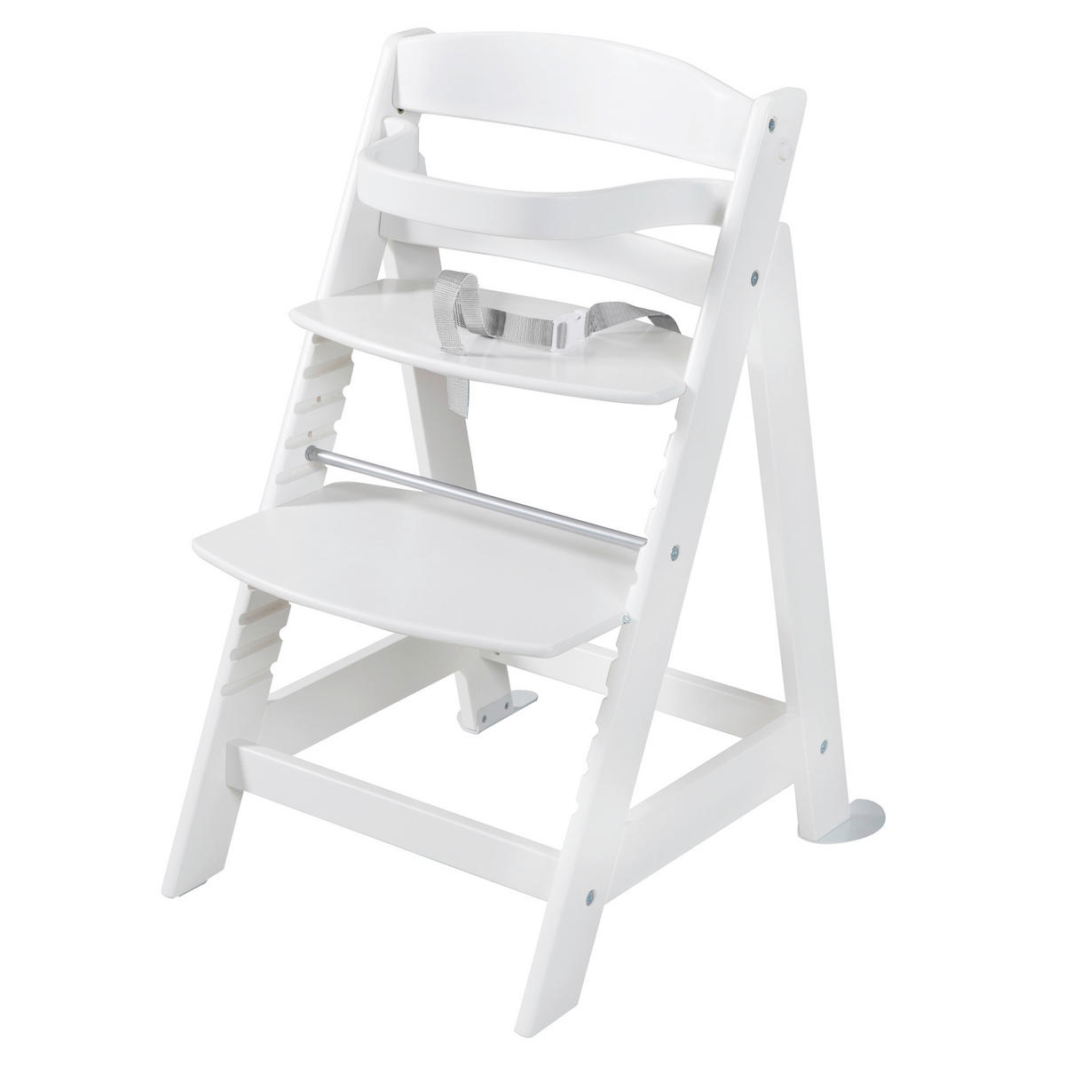 HOCHSTUHL roba Style BornUp Grau, Silberfarben, Weiß Grau/Weiß  - Silberfarben/Weiß, Basics, Holzwerkstoff/Textil (52/94/66,5cm) - Roba