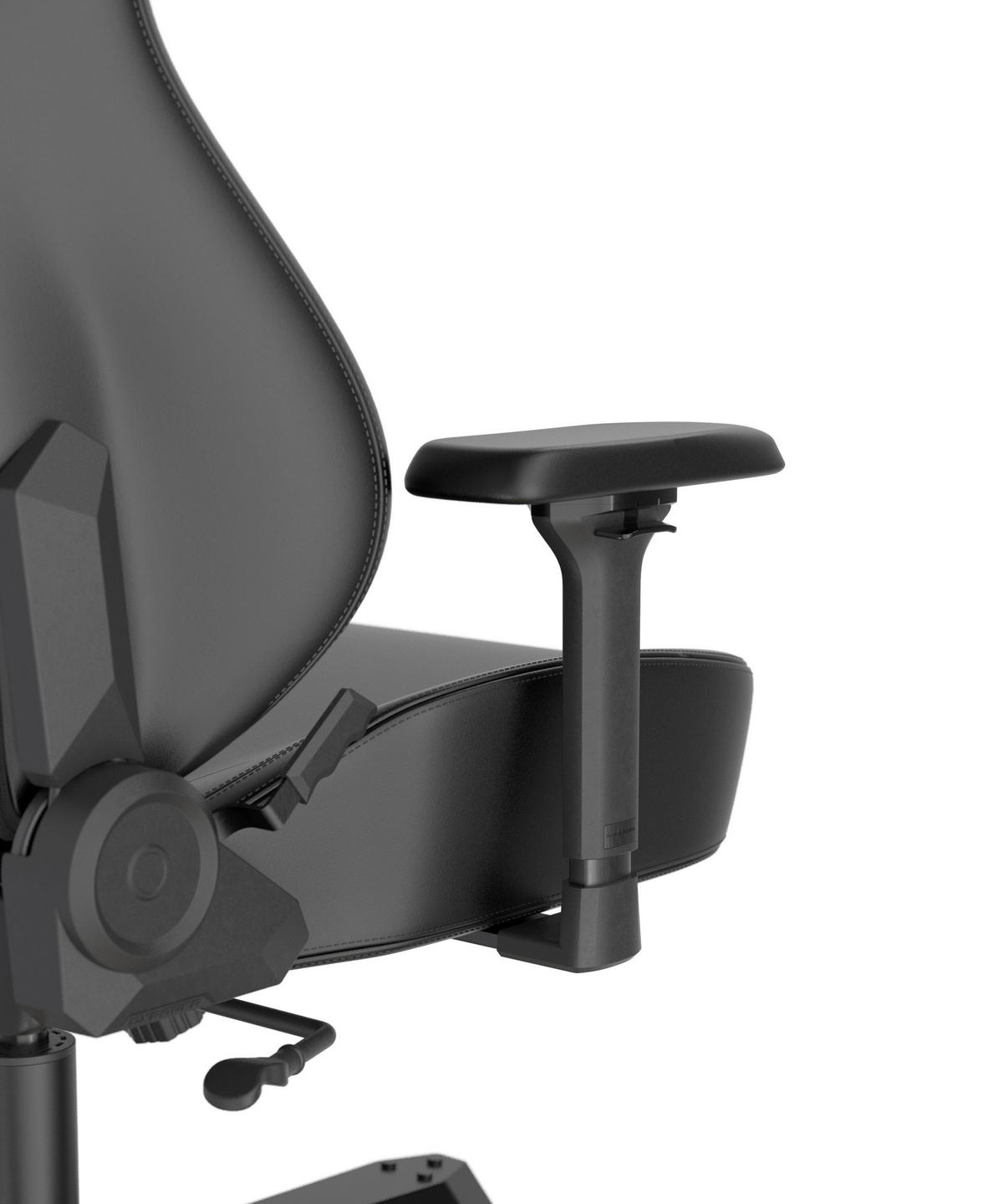 GAMINGSTUHL Schwarz Metall, Textil   - Schwarz, KONVENTIONELL, Textil/Metall (80/138,5-148/60cm) - Dxracer