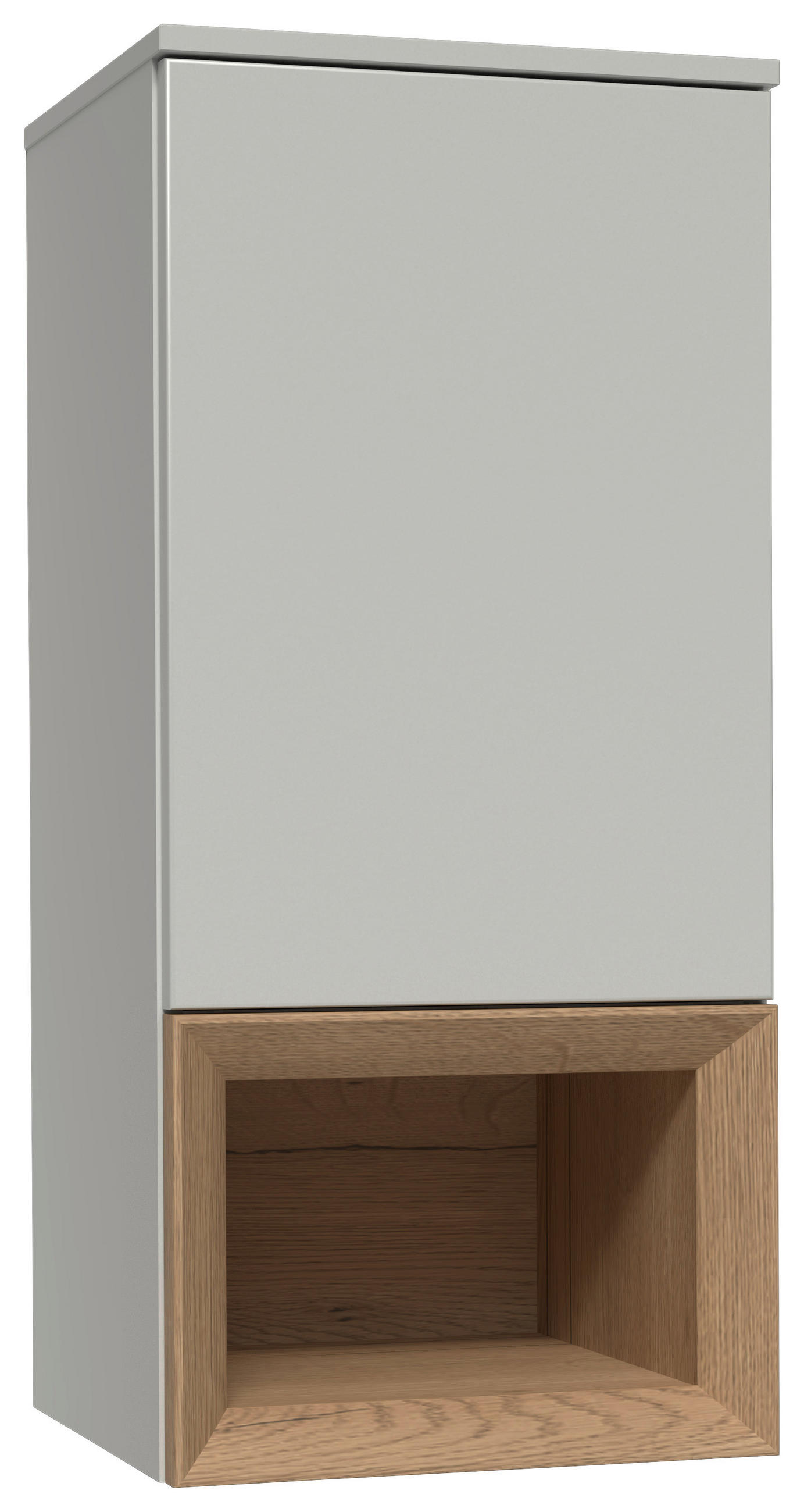 Hängeelement Las Vegas Seidengrau/Eiche Dekor B: 40cm