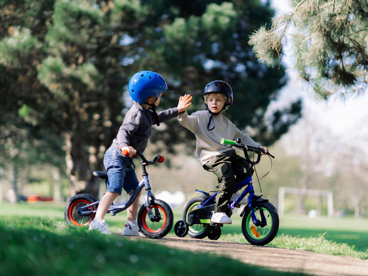 KINDERFAHRRAD 10 Zoll  - Grau, Basics, Metall (47/55/75cm)