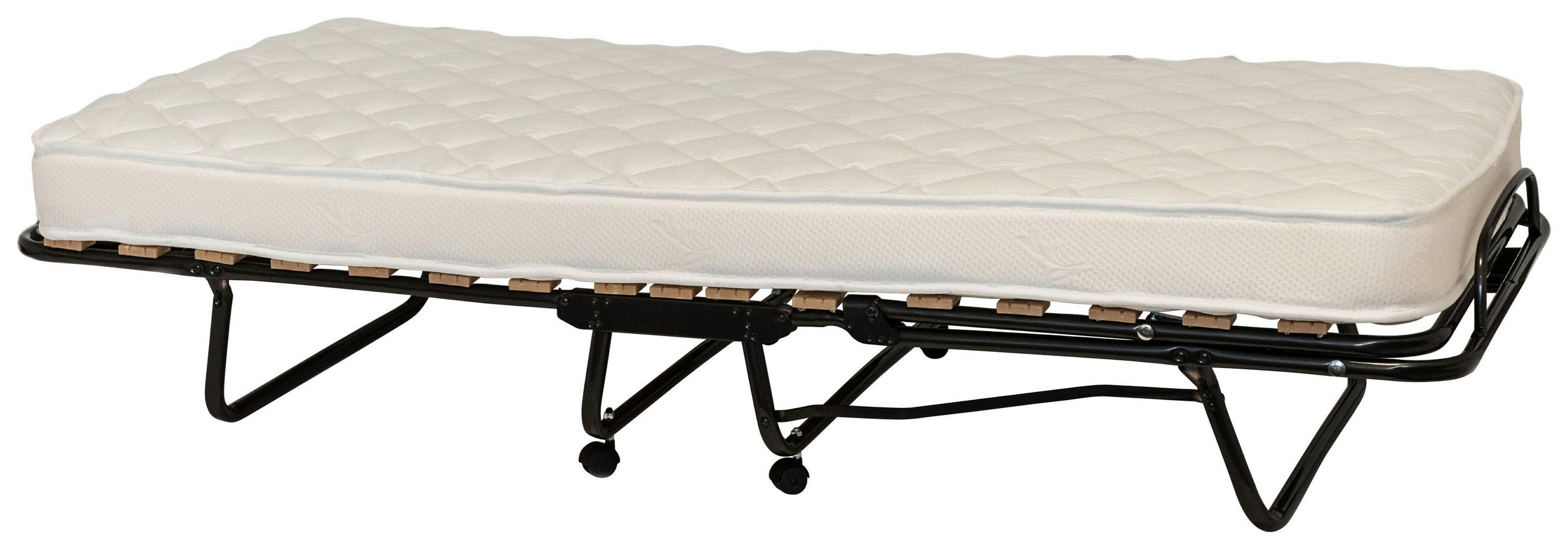 KLAPPBETT 80/200 cm  in  - Anthrazit/Weiß, Basics, Textil/Metall (80/200cm) - Carryhome