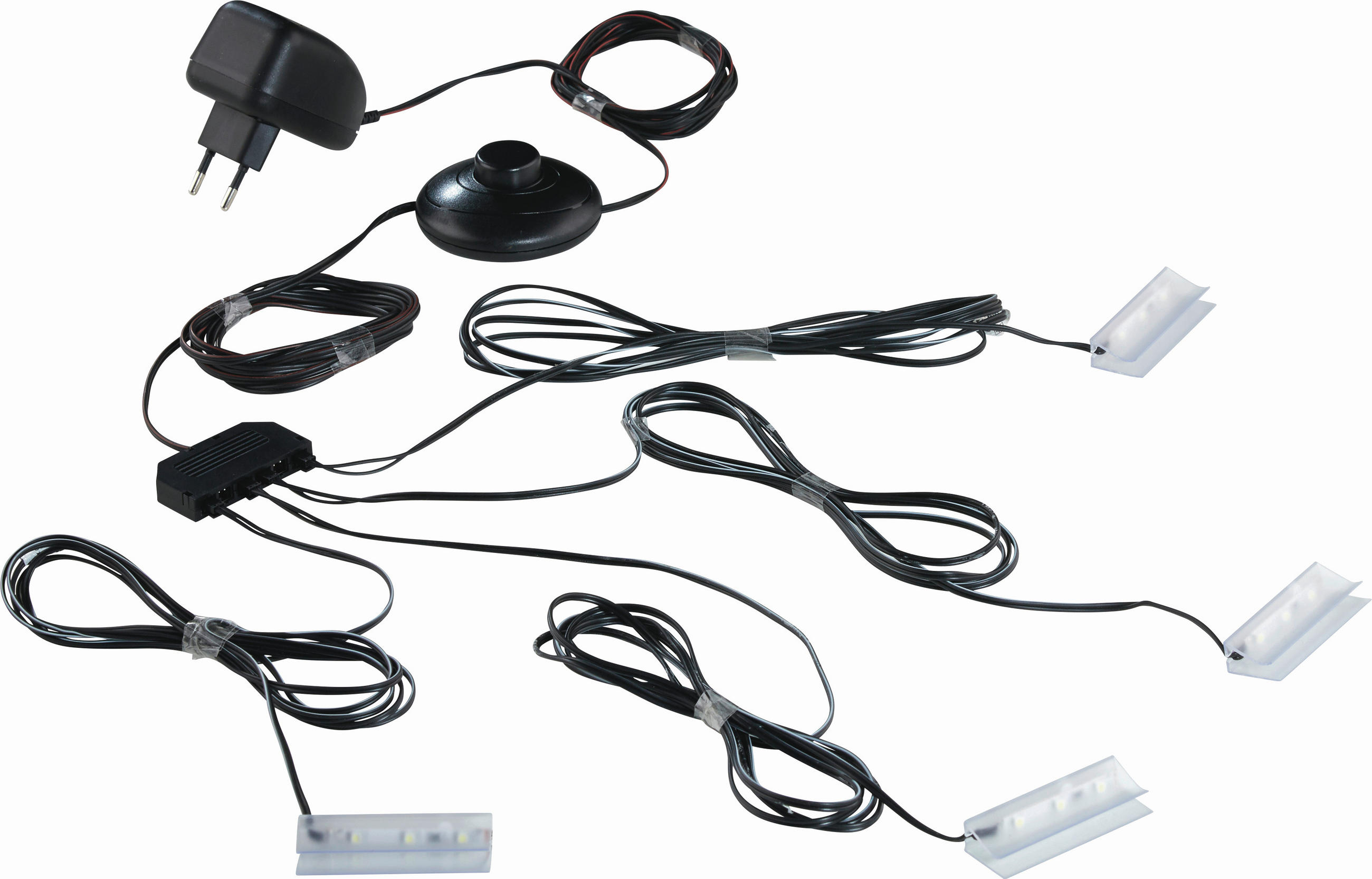 Carryhome Glasbodenbeleuchtungs-Set Schwarz