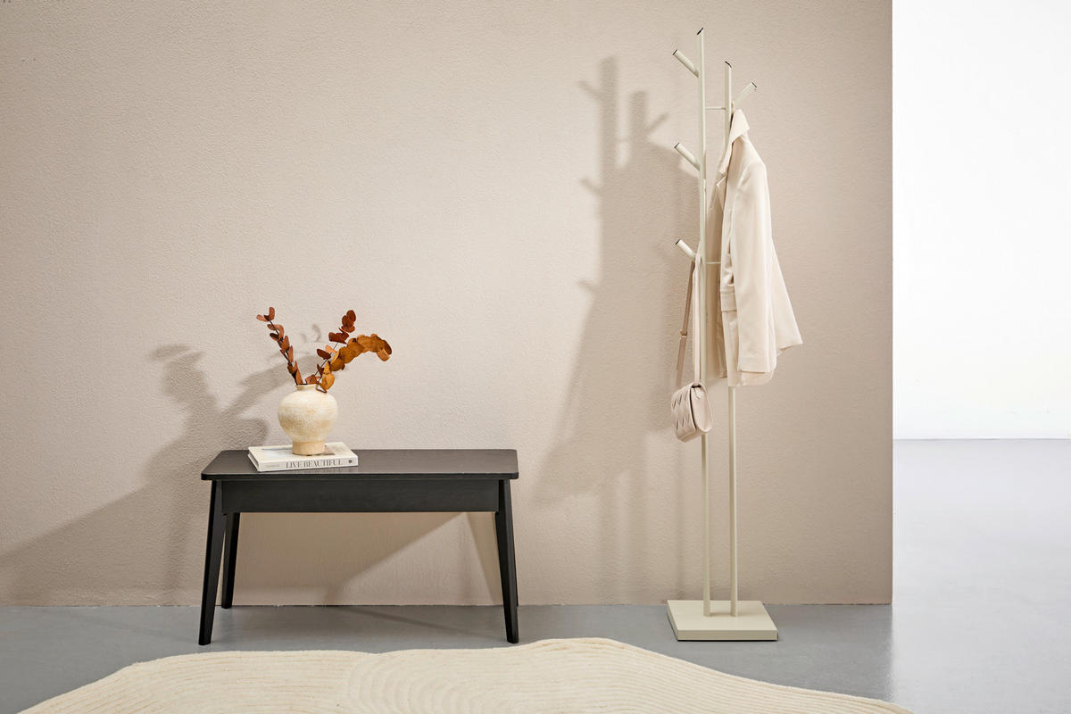 KLEIDERSTÄNDER in Beige 28,5/177/28,5 cm   - Beige, Basics, Metall (28,5/177/28,5cm) - Xora