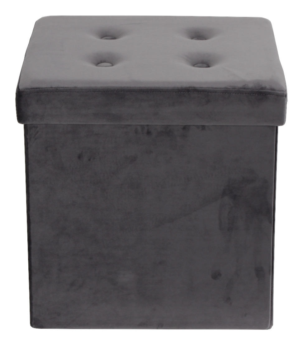 SITZBOX  - Grau, MODERN, Textil (38/38/38cm) - Carryhome