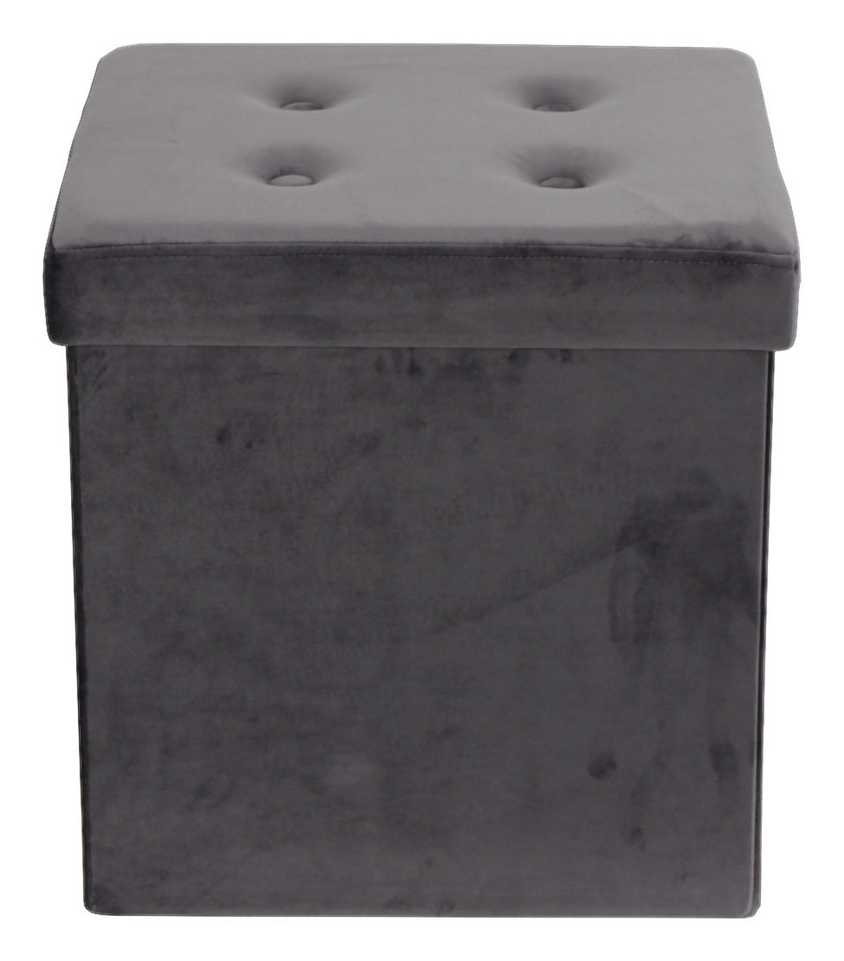 SITZBOX  - Grau, MODERN, Textil (38/38/38cm) - Carryhome