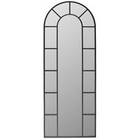 WANDSPIEGEL 61/161/2,5 cm    in Freiform  - Schwarz, LIFESTYLE, Glas/Holzwerkstoff (61/161/2,5cm) - Landscape