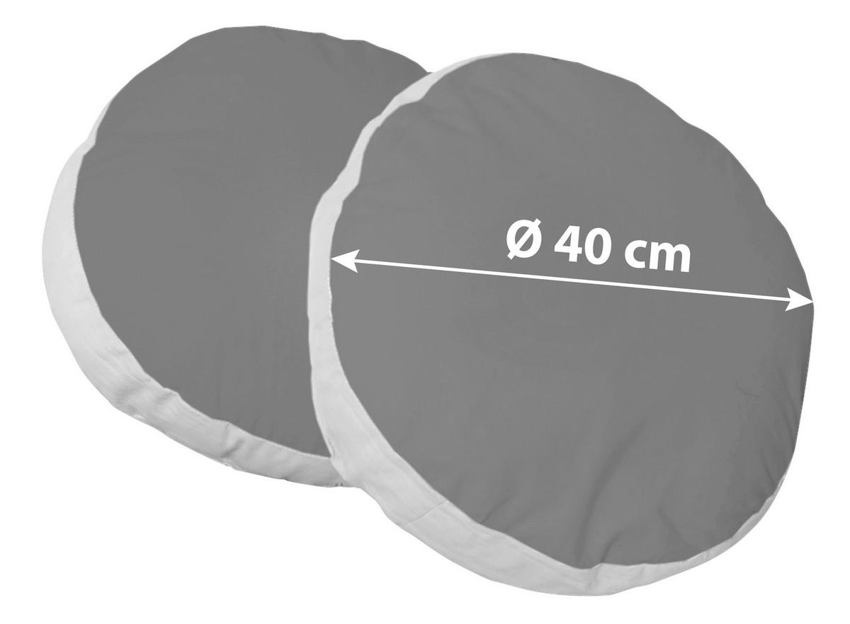 KINDERKISSEN  40/40 cm   - Grün, KONVENTIONELL, Textil (40/40cm) - MID.YOU
