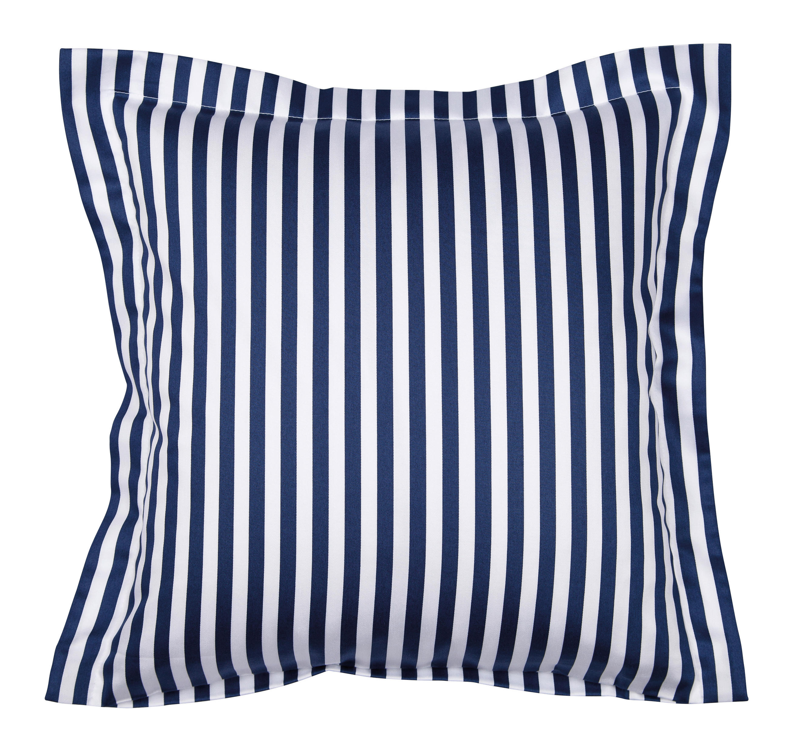 KISSENHÜLLE Giorgio 40/40 cm  - Dunkelblau/Weiß, KONVENTIONELL, Textil (40/40cm) - Janine