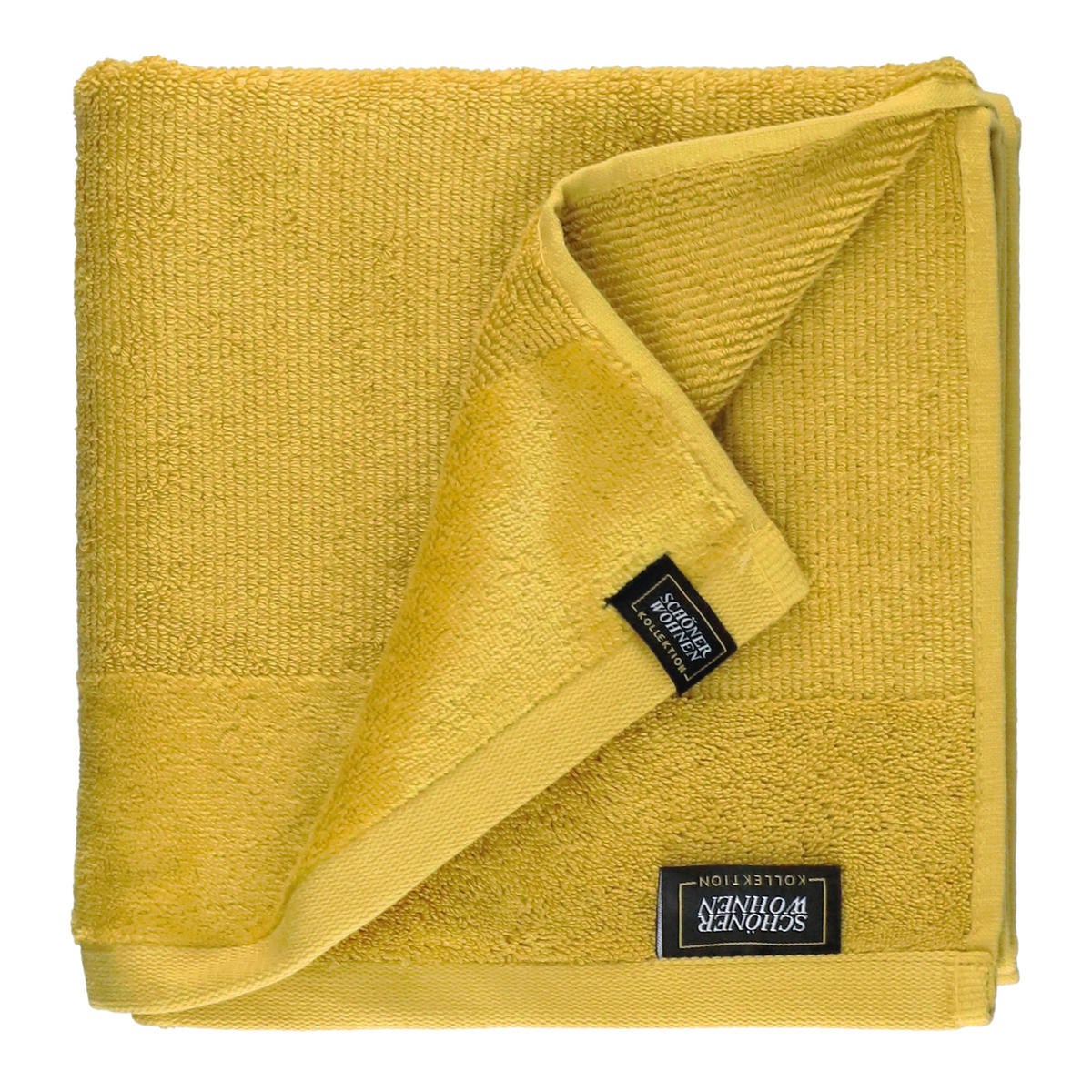 FROTTIERSET SW-Sense Creme, Gelb, Weiß 5-teilig  - Gelb/Creme, Basics, Textil (70x140/50x100cm) - Schöner Wohnen