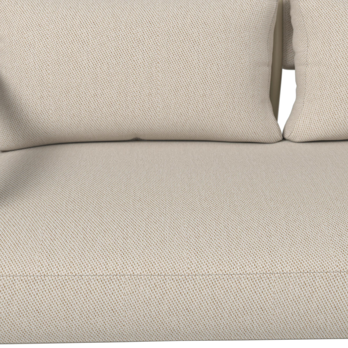 GARTENSET Webstoff Akazie massiv Aluminium  - Beige/Naturfarben, Design, Holz/Textil - Ambia Garden