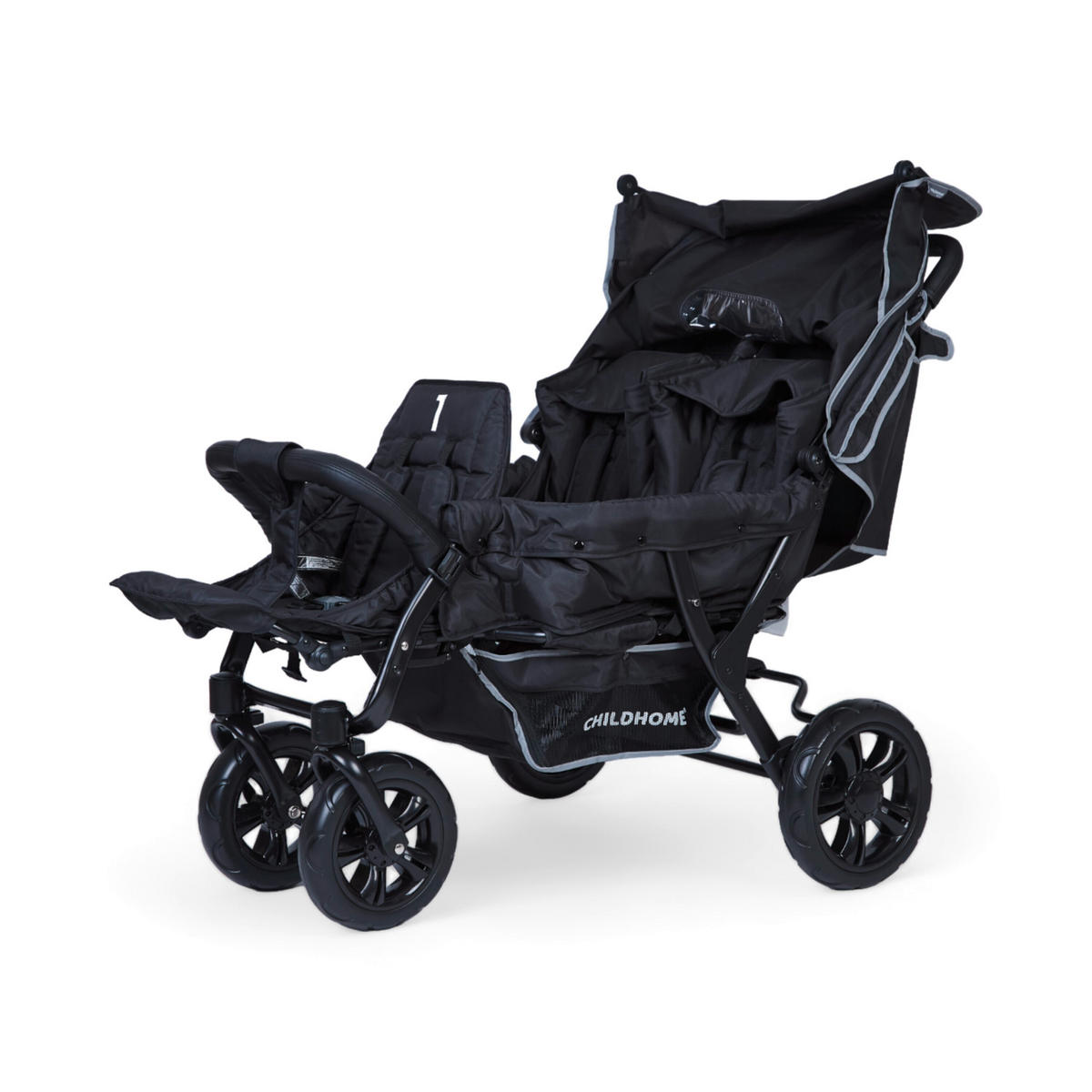 GESCHWISTERWAGEN  - Basics (132/85/104cm) - Childhome