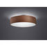 DECKENLEUCHTE - Braun/Nickelfarben, Design, Textil/Metall (50/20,5cm) DECKENLEUCHTE - Braun/Nickelfarben, Design, Textil/Metall (50/20,5cm)