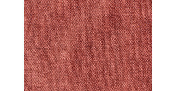 2,5-SITZER in Velours Rot - Rot/Schwarz, Design, Kunststoff/Textil (240/70/125cm) - Xora