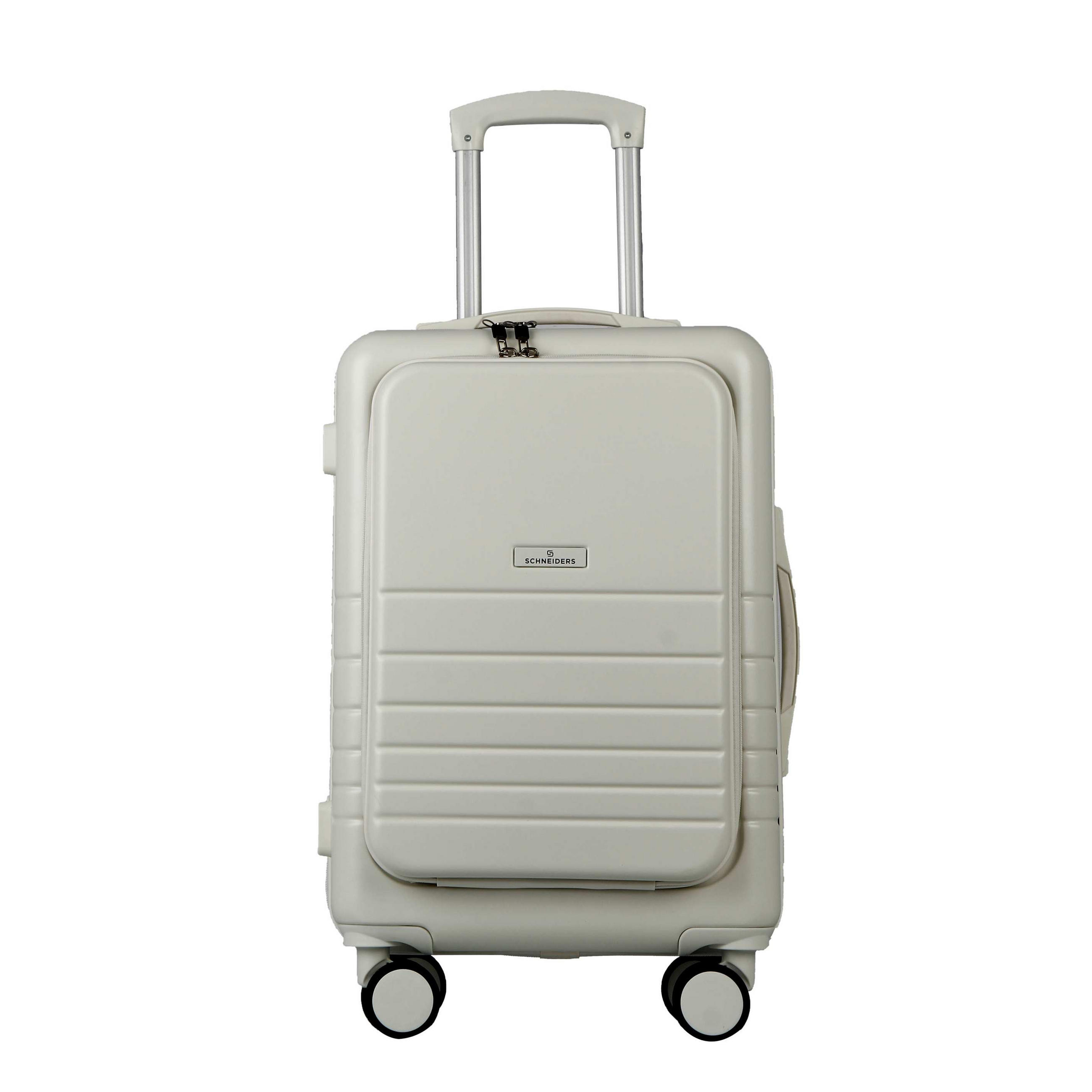REISEKOFFER Weiß  - Weiß, Design, Kunststoff (43/67/29cm) - Schneiders