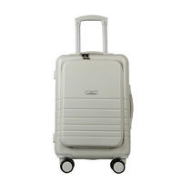 REISEKOFFER Weiß  - Weiß, Design, Kunststoff (52/78/33cm) - Schneiders