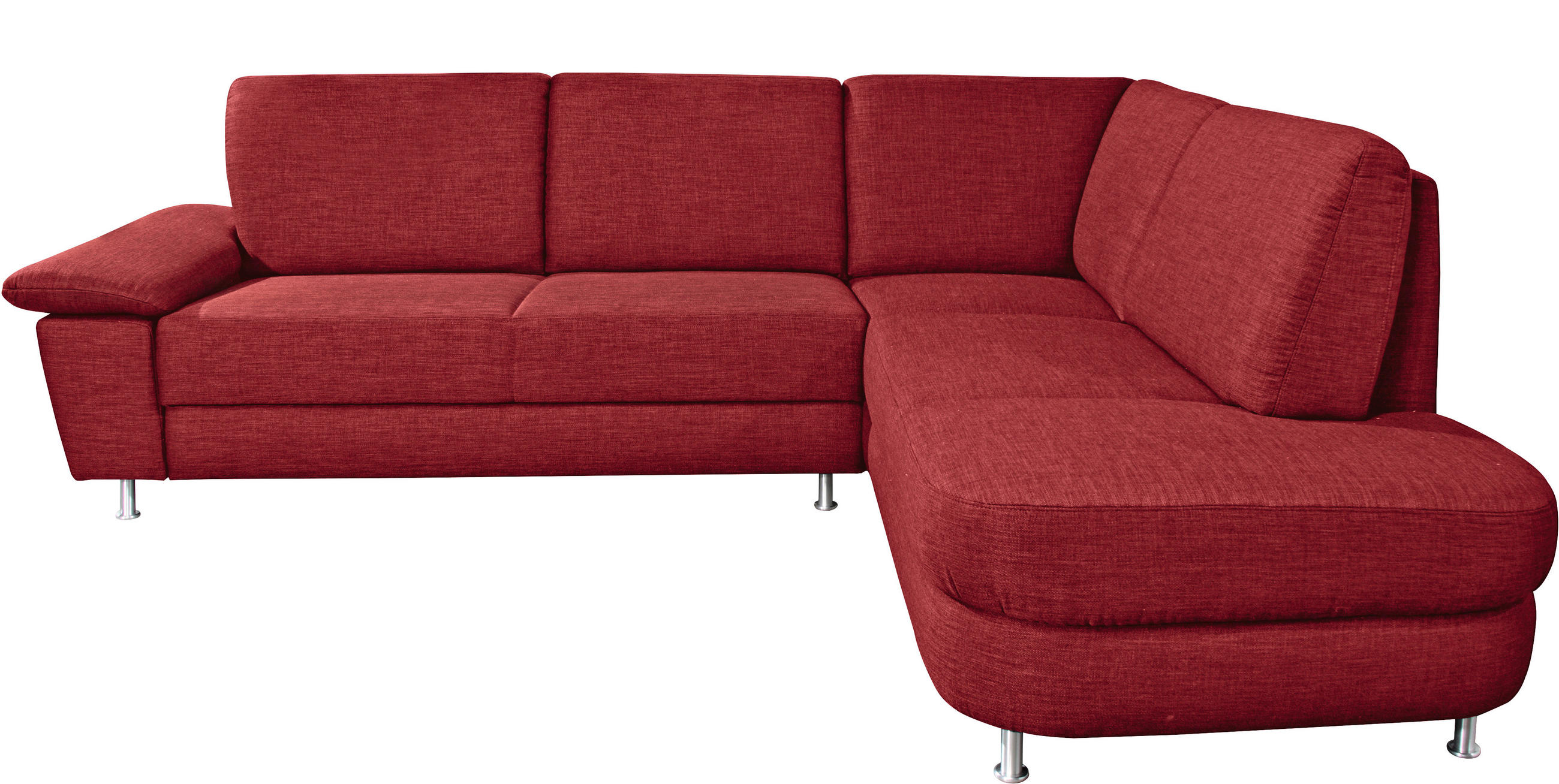 Ada Austria ROHOVÁ SEDACIA SÚPRAVA, textil, červená