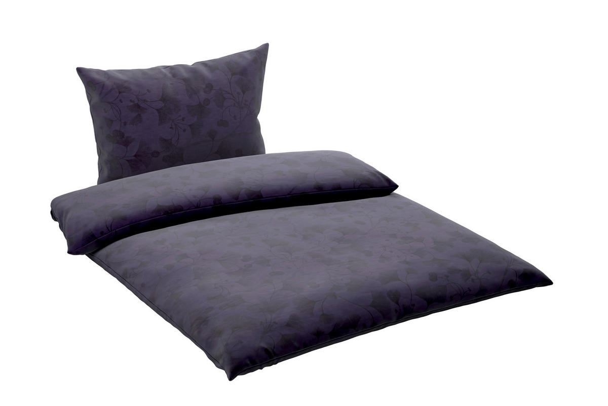 POVLEČENÍ, damašek, modrá, 140/200 cm - modrá, Design, textil (140/200cm) - Curt Bauer