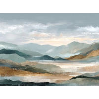 LEINWANDBILD Landschaft & Natur 135/100 cm  - Multicolor, Basics, Holz/Papier (135/100cm) - Euroart