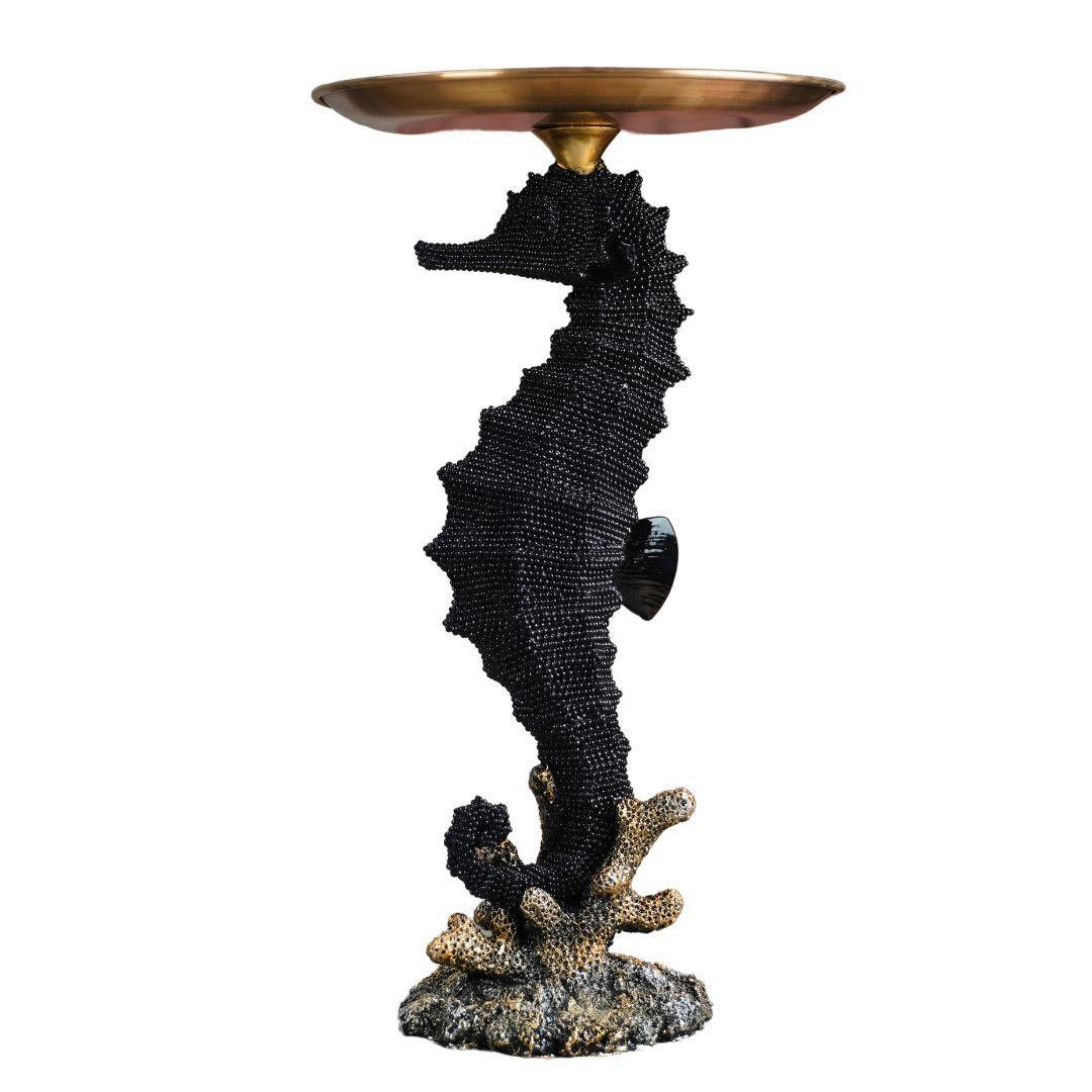 SCULPTURĂ - auriu/negru, Basics, plastic (29/10/10,5cm)