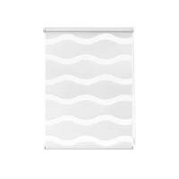 DOPPELROLLO 50/150 cm  - Weiß, Basics, Textil (50/150cm) - Schwöller