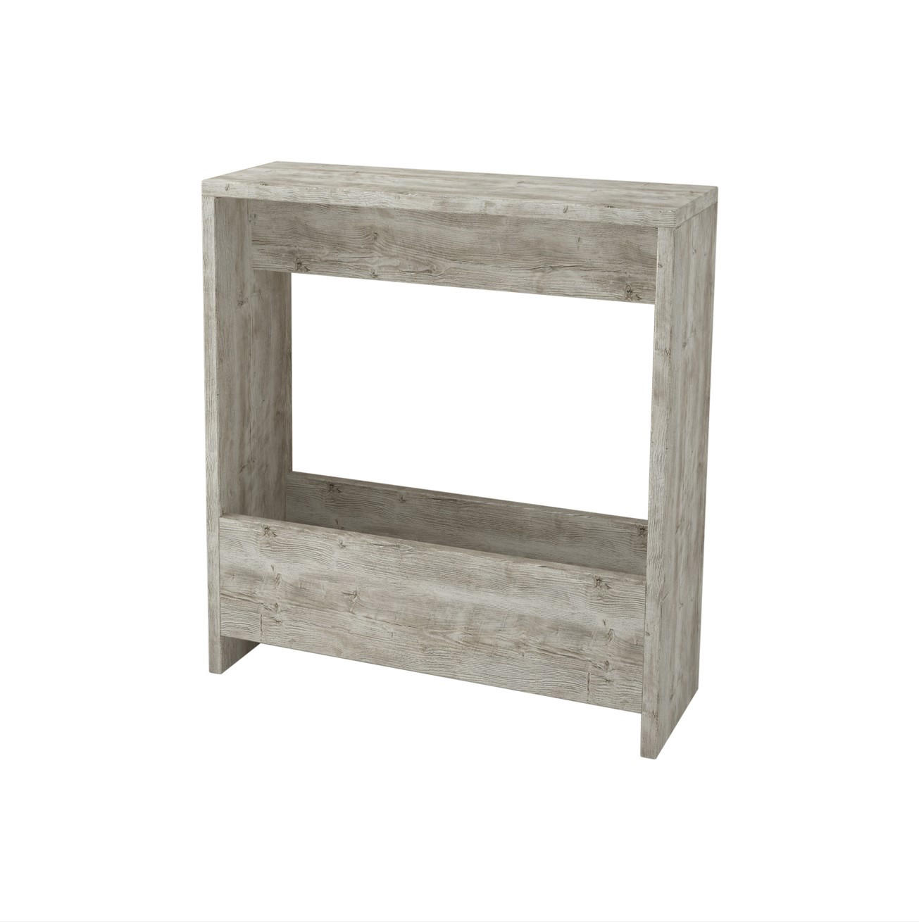 Livetastic Beistelltisch Riga Grau 20x60x55 cm