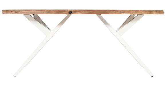 TISCHGESTELL in Metall 60/72/70 cm - Creme, Design, Metall (60/72/70cm) - Landscape