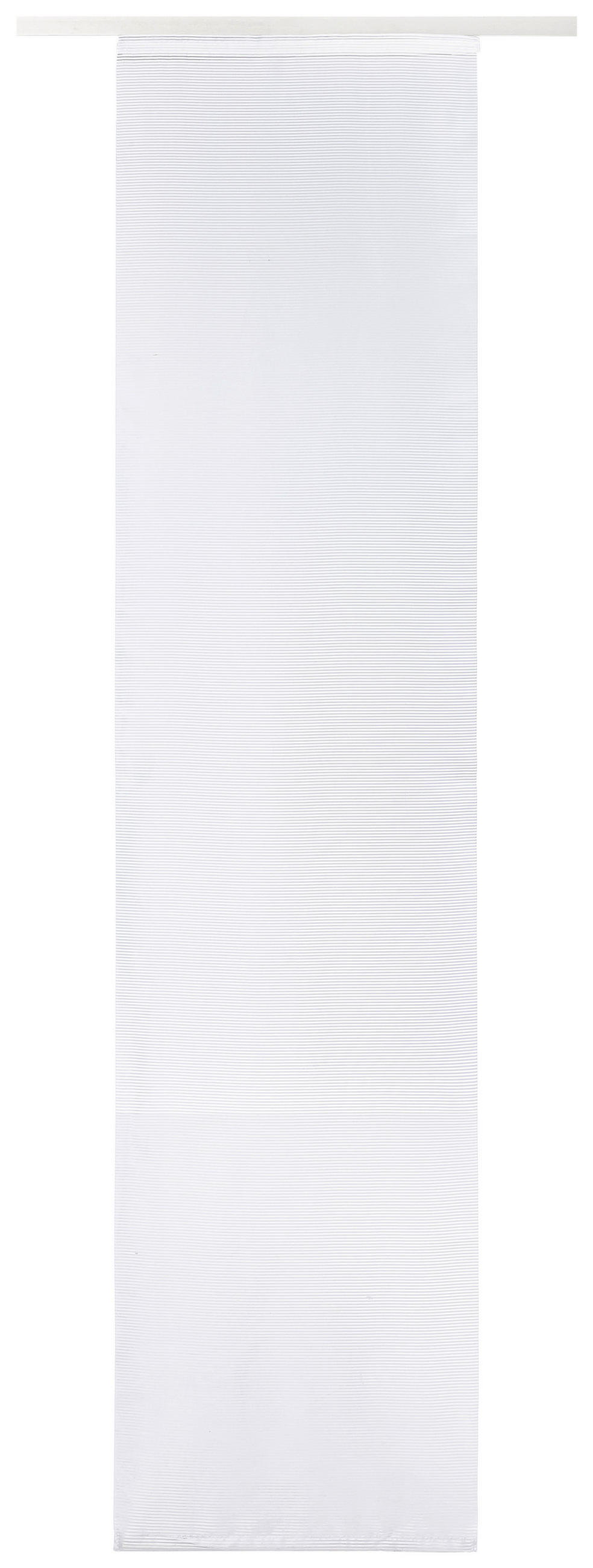 FLÄCHENVORHANG   halbtransparent   60/245 cm  - Weiß, Basics, Textil (60/245cm) - Boxxx