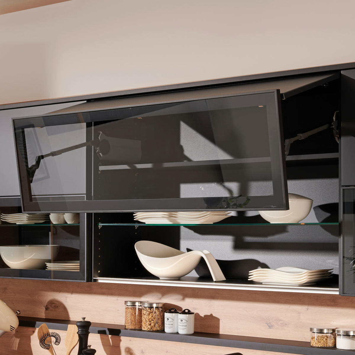 EINBAUKÜCHE   - Design, Holzwerkstoff - Dan Küchen
