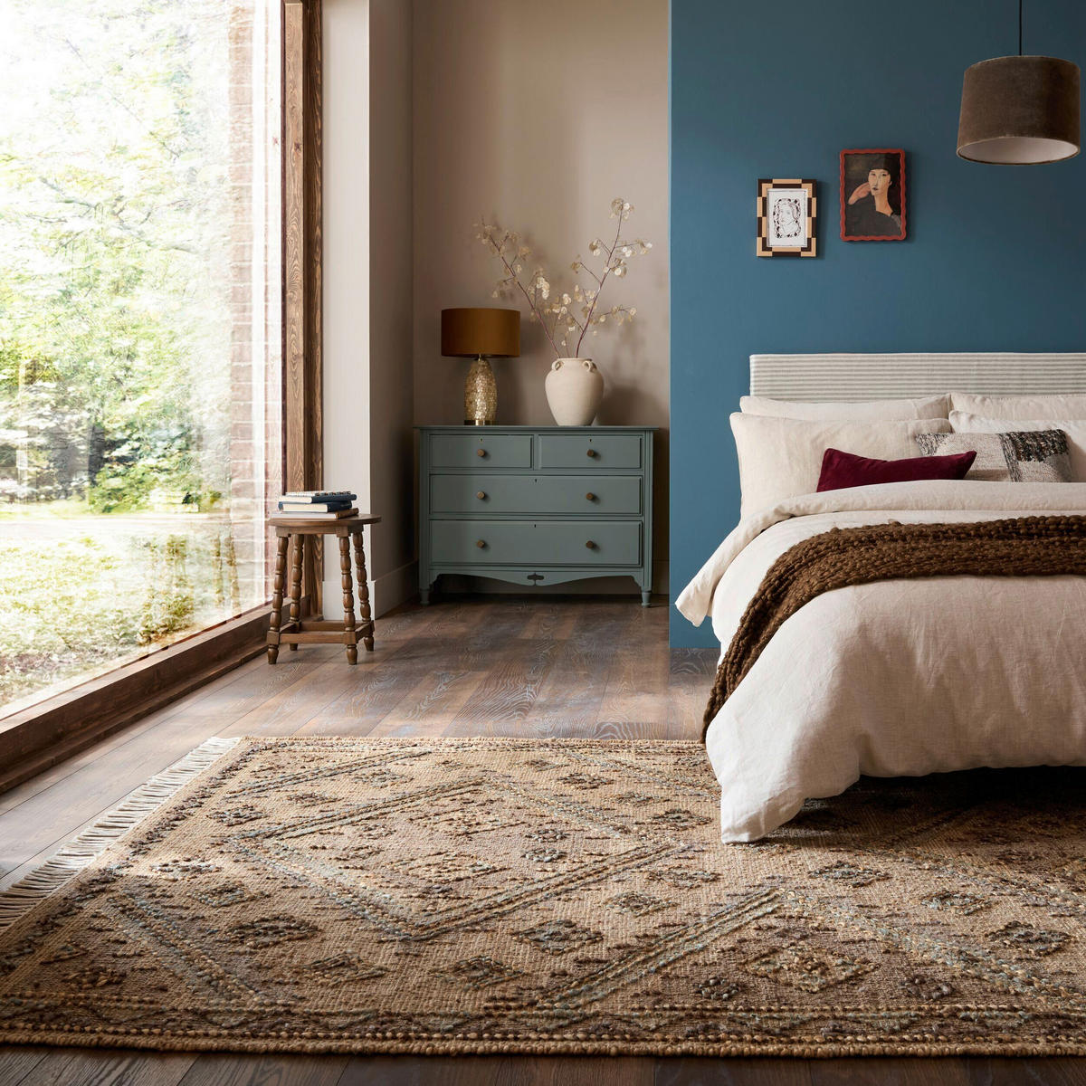 VINTAGE-TEPPICH 200/290 cm Naturfarben  - Naturfarben, Basics, Textil (200/290cm)