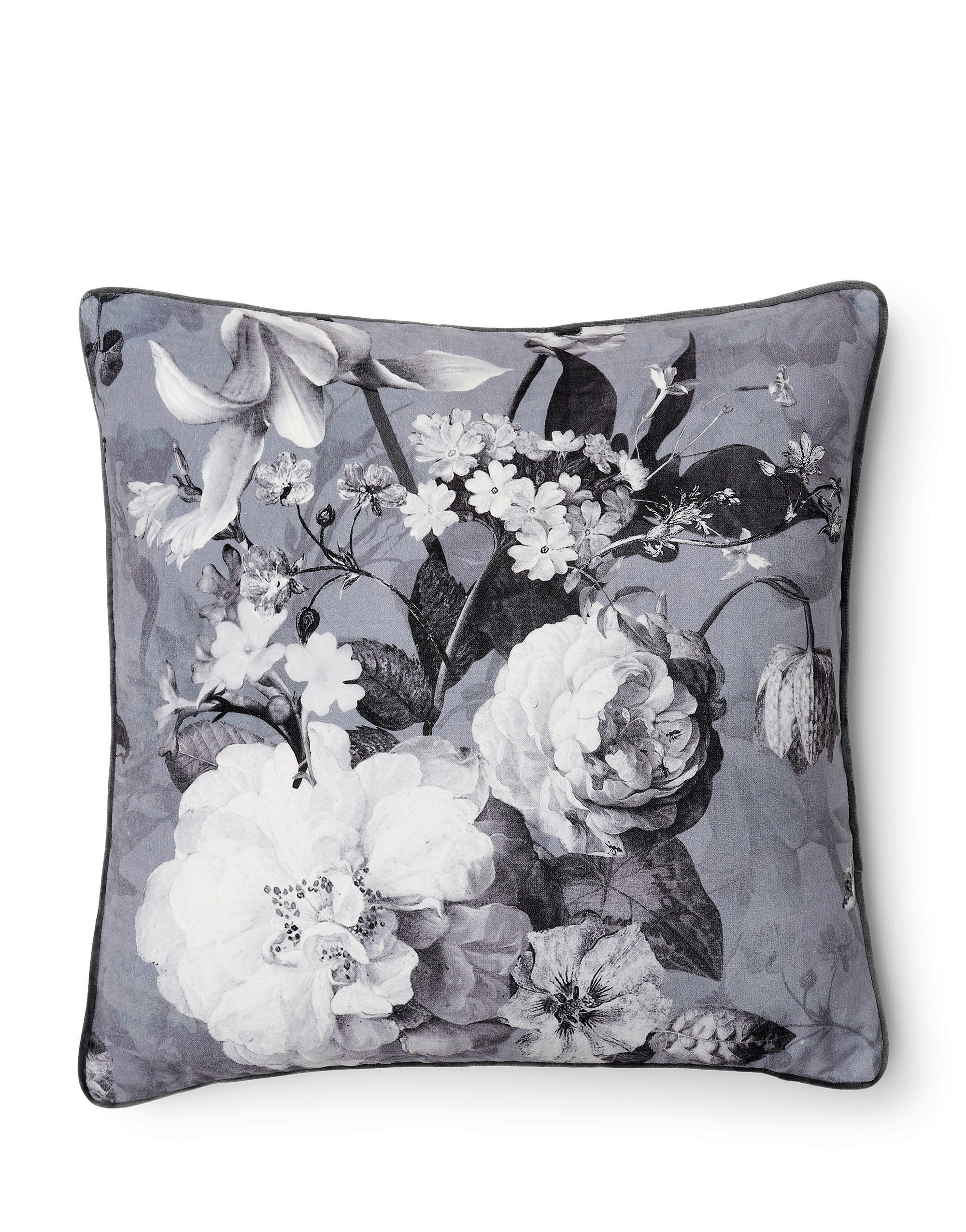 DEKORAČNÍ POLŠTÁŘ 50/50 cm - šedá, Basics, textil (50/50cm) - Essenza