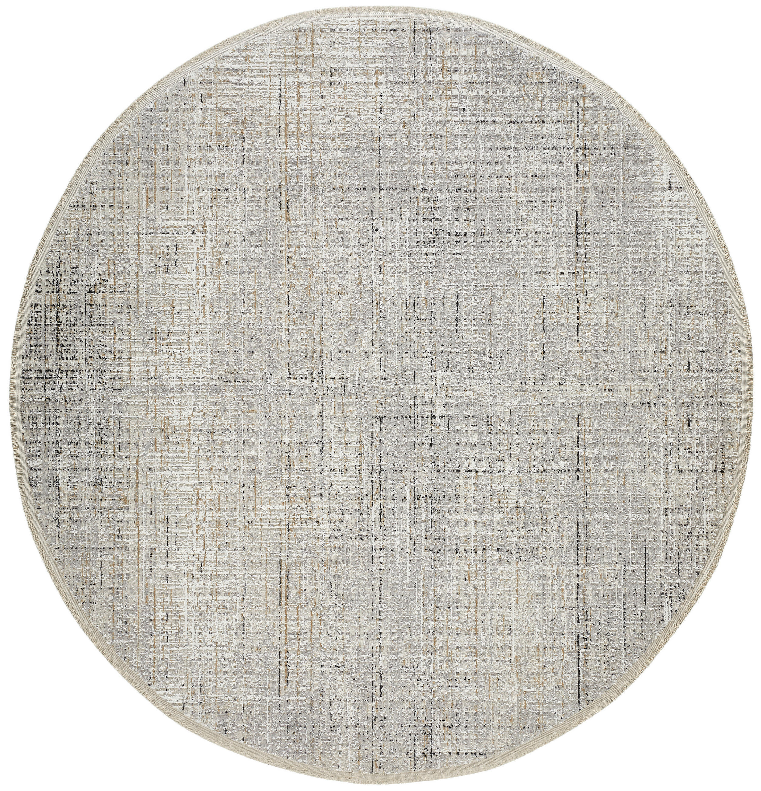 WEBTEPPICH 200 cm Creme, Hellgrau  - Creme/Hellgrau, Basics, Textil (200cm) - Novel