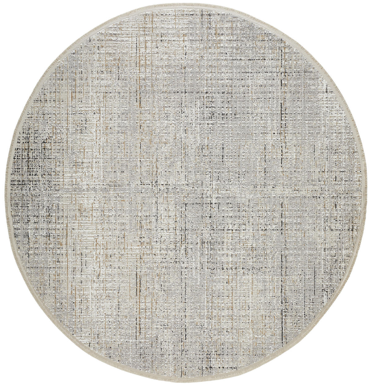 WEBTEPPICH 200 cm Creme, Hellgrau  - Creme/Hellgrau, Basics, Textil (200cm) - Novel