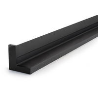 LICHTRELING 200/4,5/4,5 cm  in Schwarz  - Schwarz, Basics, Kunststoff/Metall (200/4,5/4,5cm) - HKT