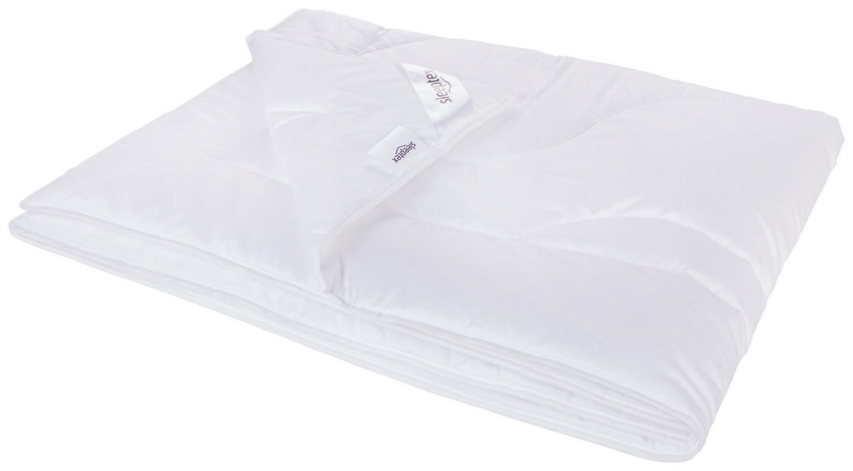 SOMMERDECKE 140/200 cm Petra  - Weiß, Basics, Textil (140/200cm) - Sleeptex