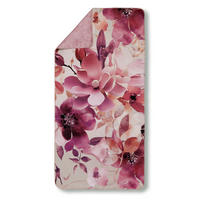 SPORTHANDTUCH 50/100 cm Descanso Multicolor, Bordeaux, Sandfarben, Beige  - Sandfarben/Bordeaux, Design, Textil (50/100cm)