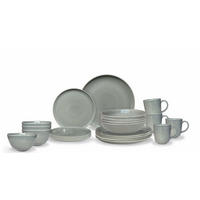 KOMBINOVANI SERVIS    20 delova  - siva, Trendi, keramika (29,5/32,5/29cm) - ASA