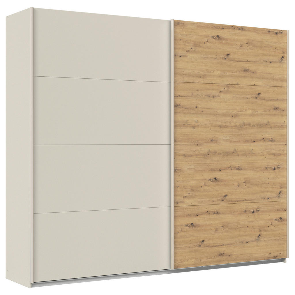 Schwebetürenschrank 271cm Feldkirch Champagner/eiche