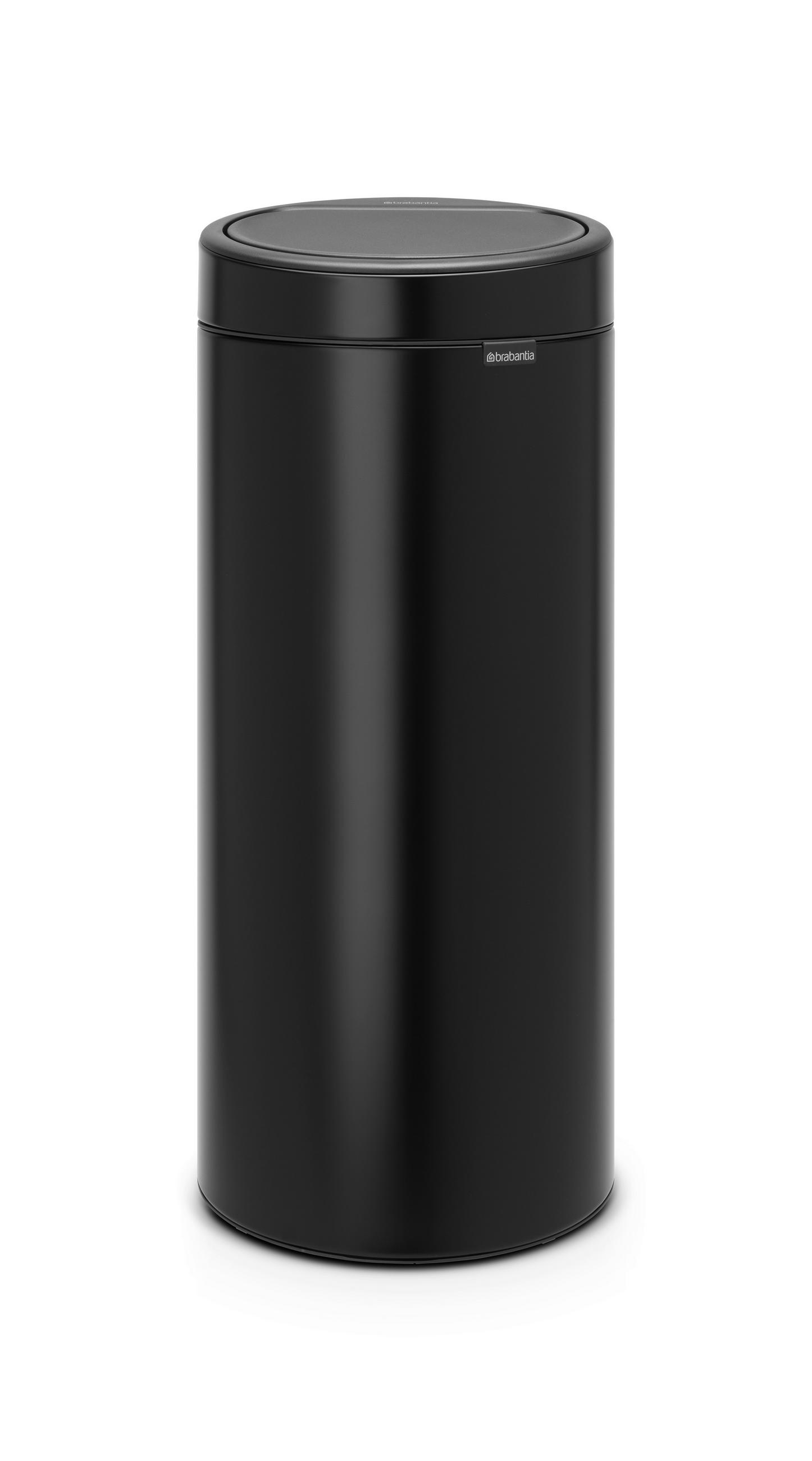 SZEMETESVÖDÖR - fekete, Basics, műanyag/fém (29,5/72/32cm) - Brabantia
