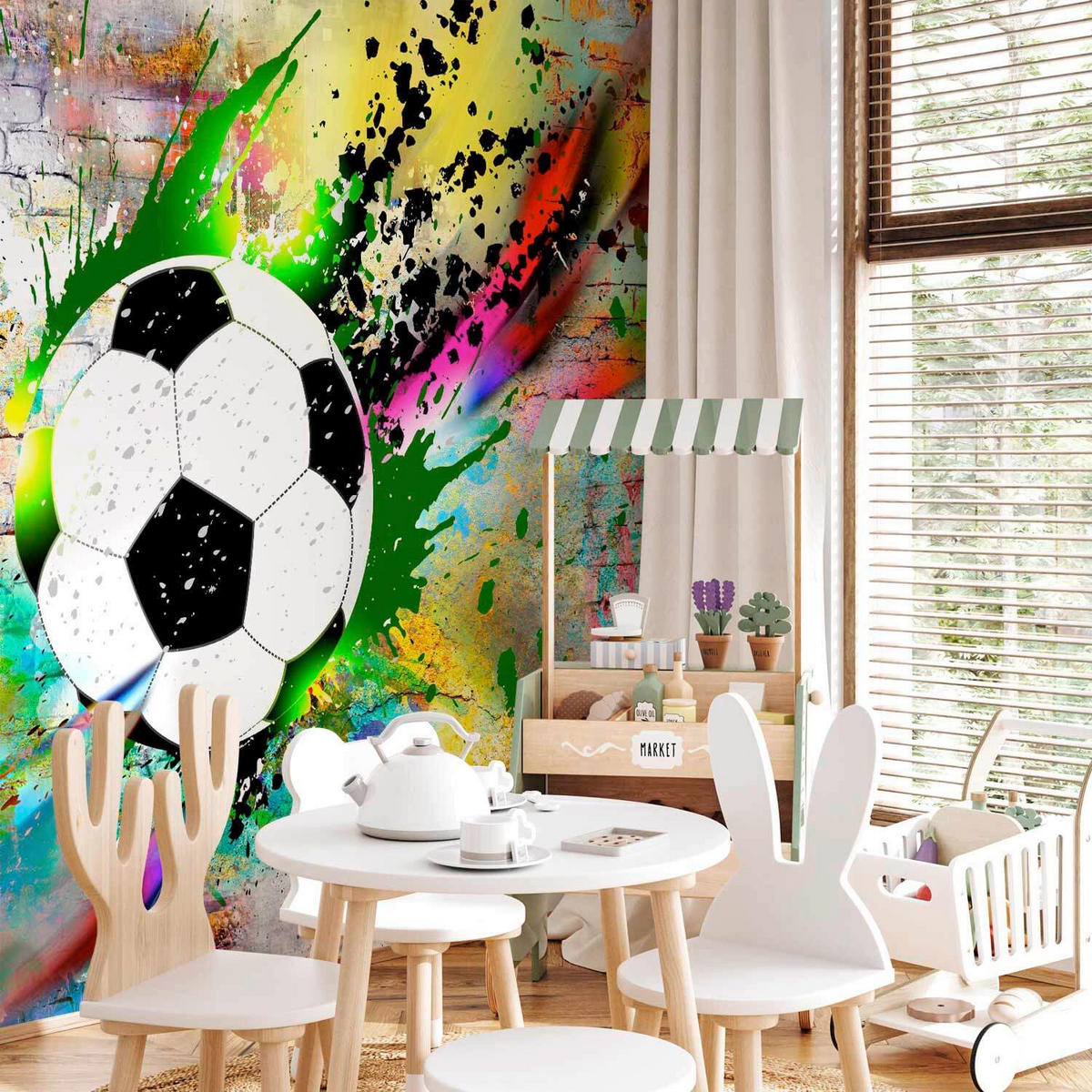 FOTOTAPET 250/175 cm  - multicolor, Lifestyle, textil (250/175cm) - artgeist