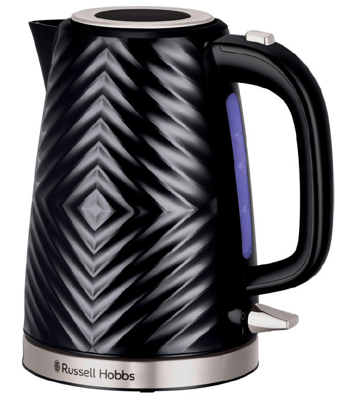 WASSERKOCHER 1,7 L  - Schwarz, Basics, Kunststoff (16,5/24,5/21,5cm) - Russell Hobbs